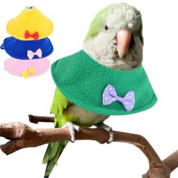 Colar de recuperação para papagaio, anti-mordida, bicando lesão, Elizabeth capa protetora, animais roupas quentes - Image 3