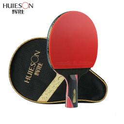 (1 peça) raquete de tênis de mesa Huieson 5/6 estrelas raquete de treinamento de alta elasticidade raquete de ping-pongue - Image 4