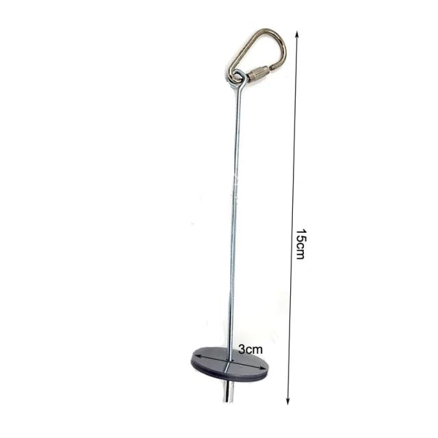 Suporte Inox para Alimentos de Papagaios - Varas Antiaderentes com Frutas e Utensílios para Gaiola