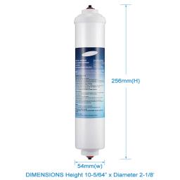 Filtro de água para geladeira, marca certificada NSF, samsung genuíno DA29-10105J, filtro de água inline para aquapure plus hafex exp - Image 3