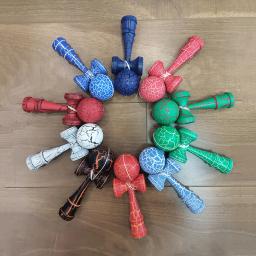 Kendama profissional brinquedo bola de madeira brinquedo esportes ao ar livre crianças e adultos ao ar livre bola esportes crack faia madeira design colorido - Image 4