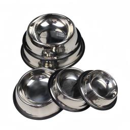 Aço inoxidável pet alimentação tigela, gato e cachorro beber tigela, alimentador de metal durável, fácil de limpar, pet fornecimentos - Image 4