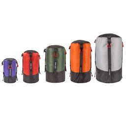 Leve Compressão Stuff Sack, saco de poliéster impermeável, saco de armazenamento para acampar, caminhadas, mochila, 1-2L - Image 1
