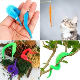 5/10/15 pçs novidade engraçado adereços lagartas cavalo marinho elfo magia worm twisty natal halloween feiticeiro truques estranhos brinquedo presentes do miúdo - Image 2