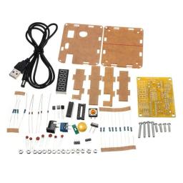 Freqüência Digital Módulo Contador com Caso Shell, Cristal Oscilador, Freqüência Contador Tester, 5 Dígitos, 1Hz-50MHz - Image 3