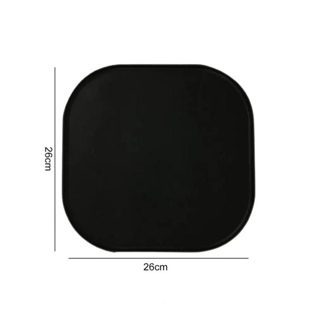 Colchonete de Silicone Impermeável para Pets com Bordas Elevadas, Antiderrapante e Protetor de Piso para Alimentos de Cães