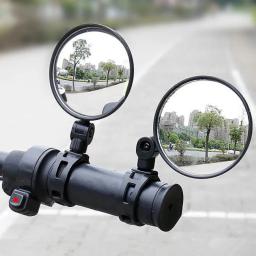 Scooter bicicleta espelho retrovisor ajustável mtb ferramenta de bicicleta estrada guiador olho traseiro ciclismo espelhos retrovisores acessórios da bicicleta - Image 1