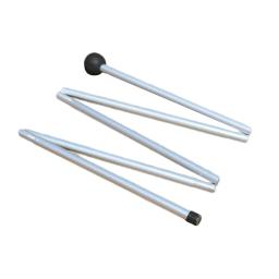 1pc 4/5 seção praia dossel pólo 1.6/2.1m dobrável praia dossel tenda pólo abrigo lona pólo liga de alumínio para tendas de acampamento - Image 4
