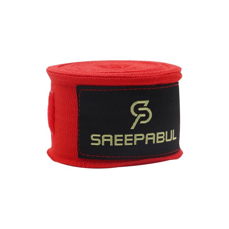 1 par 3m/5m poli & algodão boxe handwraps bandagem luvas de treinamento kickboxing muay thai mma mão envoltórios cinta esportiva - Image 1