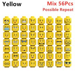 10 pçs/lote blocos de construção cor sólida mini boneca tijolo sem impressão 40 cores figuras tijolos moc acessório exibição brinquedo presente do miúdo - Image 5