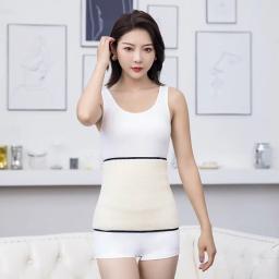 Inverno engrossar térmico cashmere cintura mais quente cinto de apoio lombar protetor de estômago abdominal envoltório banda volta cinta rim binder - Image 4