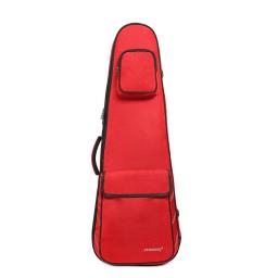 Estojo impermeável para guitarra elétrica, saco grosso, detalhe macio, cinza, preto, azul, vermelho, capa de transporte, acessórios Gig Backpack, 28 mm - Image 4