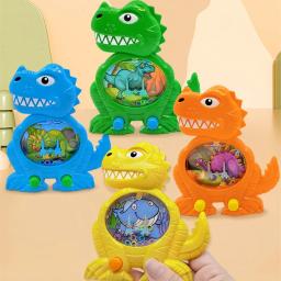 Cartoon Dinosaur Ring Water Machine para crianças, presente de festa de aniversário, Pinata Bag Filler, Halloween Christmas Carnival Gift, 3 pcs, 5 pcs - Image 1