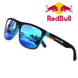 Óculos de sol polarizados de proteção UV400 da moda masculina e feminina Red Bull, óculos de sol ao ar livre, caça, pesca, direção, aventura - Image 3