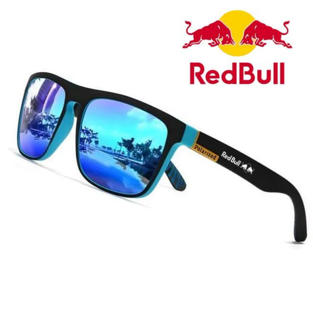 Red Bull Óculos de Sol Polarizados UV400 Moda Masculina e Feminina