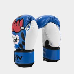 Luvas de boxe infantil para menino e menina, criança, muay thai, kickboxing, sanda, artes marciais, treino de soco, equipamento, EO 6OZ - Image 2