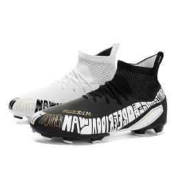Sapatos de futebol ultraleves para adultos e crianças, botas de futebol, chuteiras, treinamento, ao ar livre, grama, antiderrapante, esportes, homens, futsal, FG, TF - Image 5