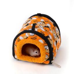 NOVO Hamster Quente Algodão Ninho Abrigo Casa Pequenos Animais Suprimentos Para Coelho Ouriço Guiné Porco Esquilo Chinchilla - Image 3