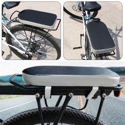 Almofada confortável para assento traseiro de bicicletas Esponja engrossada Assento traseiro de bicicleta Sela Assento traseiro - Image 6