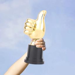 Thumb Shaped Kids' Awesome Trophy, Decoração requintada, Competição, Esportes, Futebol, Campeão, Mini Troféus Vitória, Prêmios - Image 4