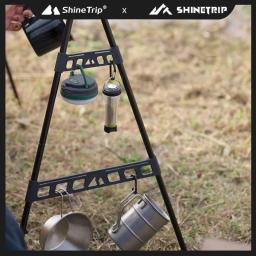 ShineTrip-Lightweight Camping Tripé, Side Buckle, Extensão Hanger, Multifuncional, Gancho, Estabilis - Image 2