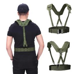 CS Fans Combat Cintos para Outdoor, Y Belt, Cinto, Ombro, Correia no Peito, Caça Acessórios - Image 3