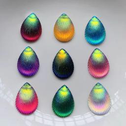 Strass redondo/corrente em resina, acessório para decoração de casamento, artesanato de resina faça você mesmo - Image 1