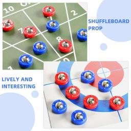 Conjunto de rolo de shuffleboard de mesa, 20 peças, acessórios de jogo de substituição para discos de ondulação, componentes multifuncionais compatíveis - Image 5