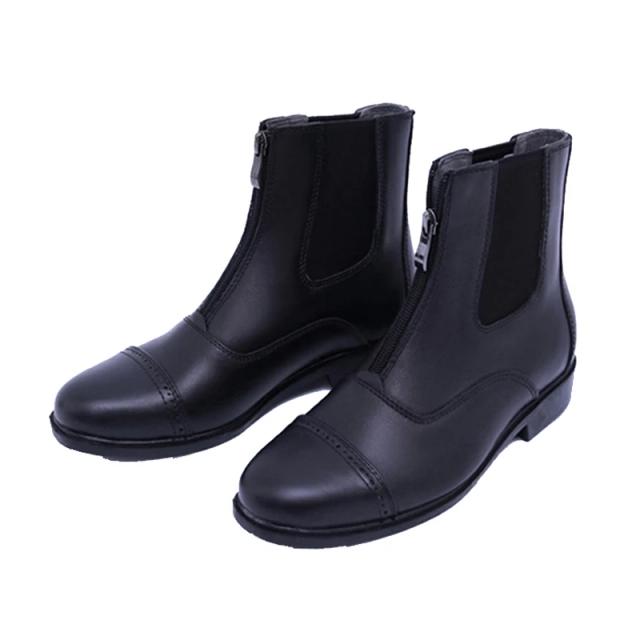 Botas equestres de couro resistentes ao desgaste