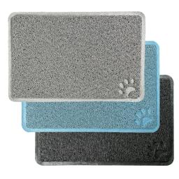 Tapete de alimentação para cães e gatos, grande, antiderrapante, impermeável, flexível, fácil de limpar, 24 "× 16" - Image 1