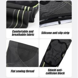 Joelheiras Acolchoadas para Basquete, Mangas De Tiro De Basquete, Evitar Colisões, Suporte De Joelho Para Esportes De Voleibol E Beisebol, 1Pc - Image 5