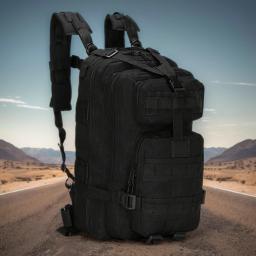Grande Capacidade Ajustável Mochila Tática, Montanhismo Saco, Saco Respirável para Camping, Caminhadas, Viagem - Image 2