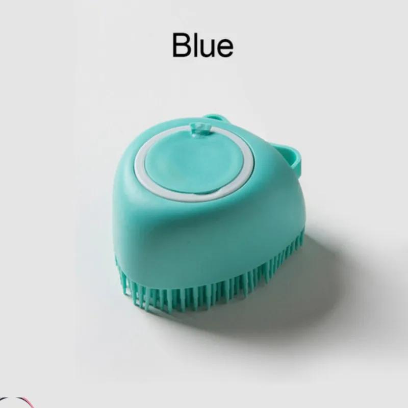 Soft Silicone Dog Brush, Banheiro Lavagem, Massagem Dispenser, Grooming Shower, Shampoo Massager, Escova de banho, Pet Shop - Image 1