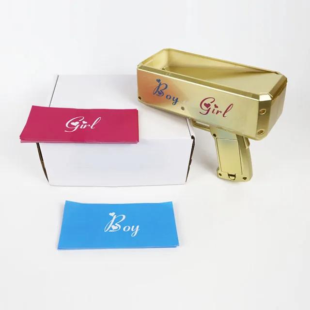 Gênero Revelando Shooter Toy: Brinquedo Divertido com Papel de Pulverizador para Meninos e Meninas