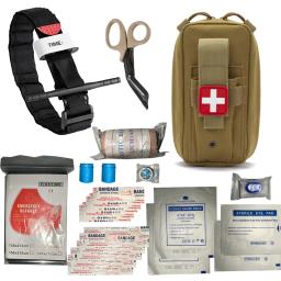 Multifuncional Emergência Survival Kit, Viagem De Carro, Caminhadas Torniquete, Tocha - Image 2