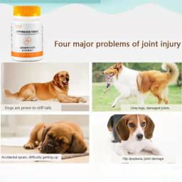 Pet Nutrition Supplement, Glucosamina Condroitina, 180 Comprimidos, Filhotes, Cães e Gatos de meia-idade e idosos - Image 5