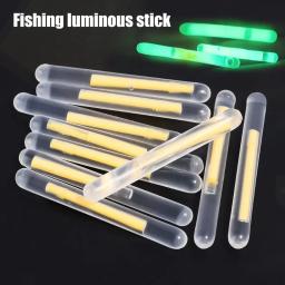 50/100 pçs firefly vara fluorescente luz vara de pesca flutuante luz escura vara luminosa ao ar livre pesca fluorescente vara luz - Image 6