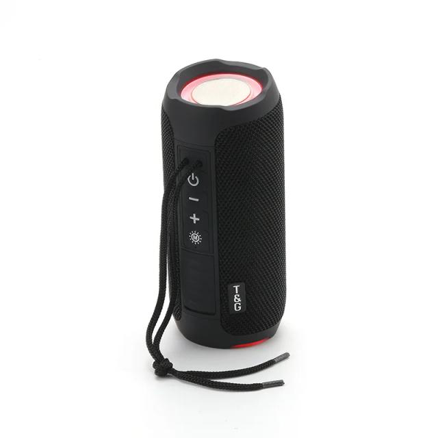 Alto-falante Bluetooth portátil com subwoofer, FM, AUX e som de alta qualidade para PC e TV