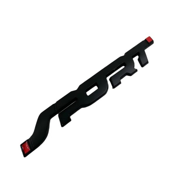 Adesivo Emblema de Moda Esportiva para Carro - Decalque para Traseira e Fender