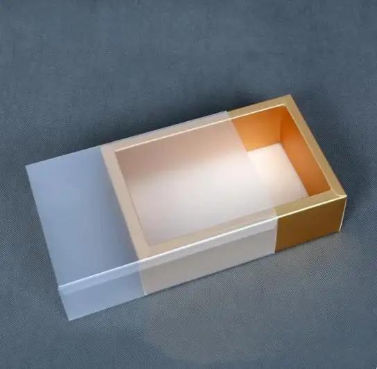 Conjunto de 10 Caixas de Papel Kraft com Janela de PVC para Presentes e Guloseimas - Ideal para Casamentos e Festas