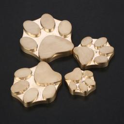 Forma de carimbo de pata de latão, forma de urso, garra de economia, ferramenta de marca de madeira, relevação térmica, 2/4/5/6cm, artesanato, 1 peça - Image 4