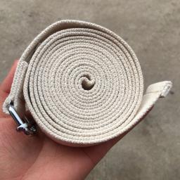 1-10 pces 3 metros cinto de estiramento de yoga alongado algodão natural espessamento laço com ombro aberto peito para acessórios de yoga - Image 5