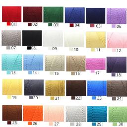 Fios de Algodão Leite Série Pure Colour Fio de Lã para Tricô Cachecóis DIY Presente Lenços de Lã Artesanal, 8 Dama, 100g, Série Amante - Image 5