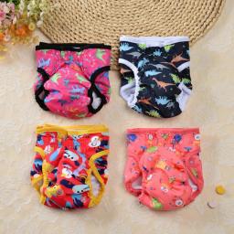 Fraldas de incontinência à prova de vazamento confortáveis para cães, Fraldas para cães, Cão dos desenhos animados - Image 5
