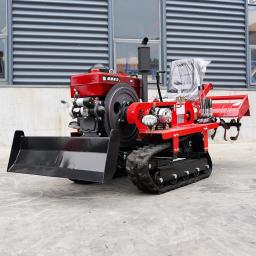 Leme rotativo multifuncional, máquinas agrícolas, leme rotativo, mini trator de esteira - Image 3