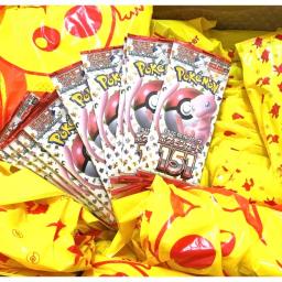 Original Pokemon Trading Cartas Colecionáveis, Pikachu Jogo de Tabuleiro Brinquedos, Edição Japonesa, Genuine, PTCG 151, SV2A - Image 5