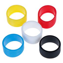 Anel De Borracha De Raquete De Tênis, Alça Elástico, Elástico, 4Pcs - Image 1