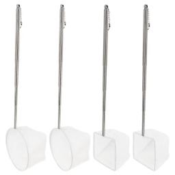 Rede de limpeza retrátil do aquário, aço inoxidável 3D, bolso camarão, captura de peixes para pequena lagoa e piscina - Image 1