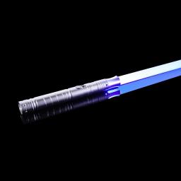 RGB sabre de luz com metal Laser espada, Rave piscando brinquedo arma, luminoso LED Light Stick, Cosplay arma, Espada - Image 6