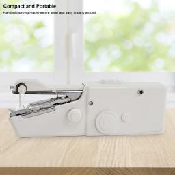 Máquina de costura sem fio portátil, Hand Held Device Tool, reparação rápida para crianças iniciantes - Image 4